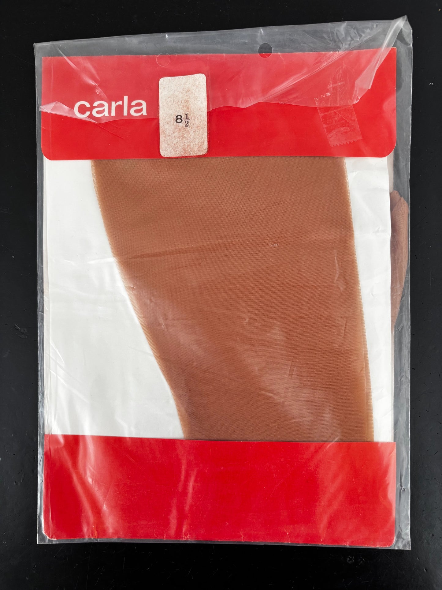 Vintage Seamless Nylon Stockings Size 8½ Carla