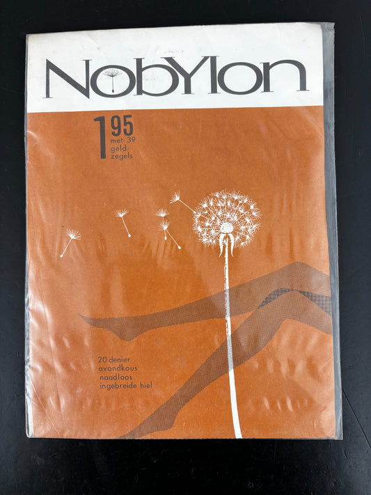 Vintage Seamless Nylon Stockings Size 8½ Nobylon