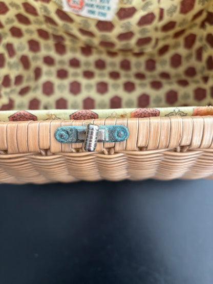1950s/60s Hong Kong Rattan Handbag