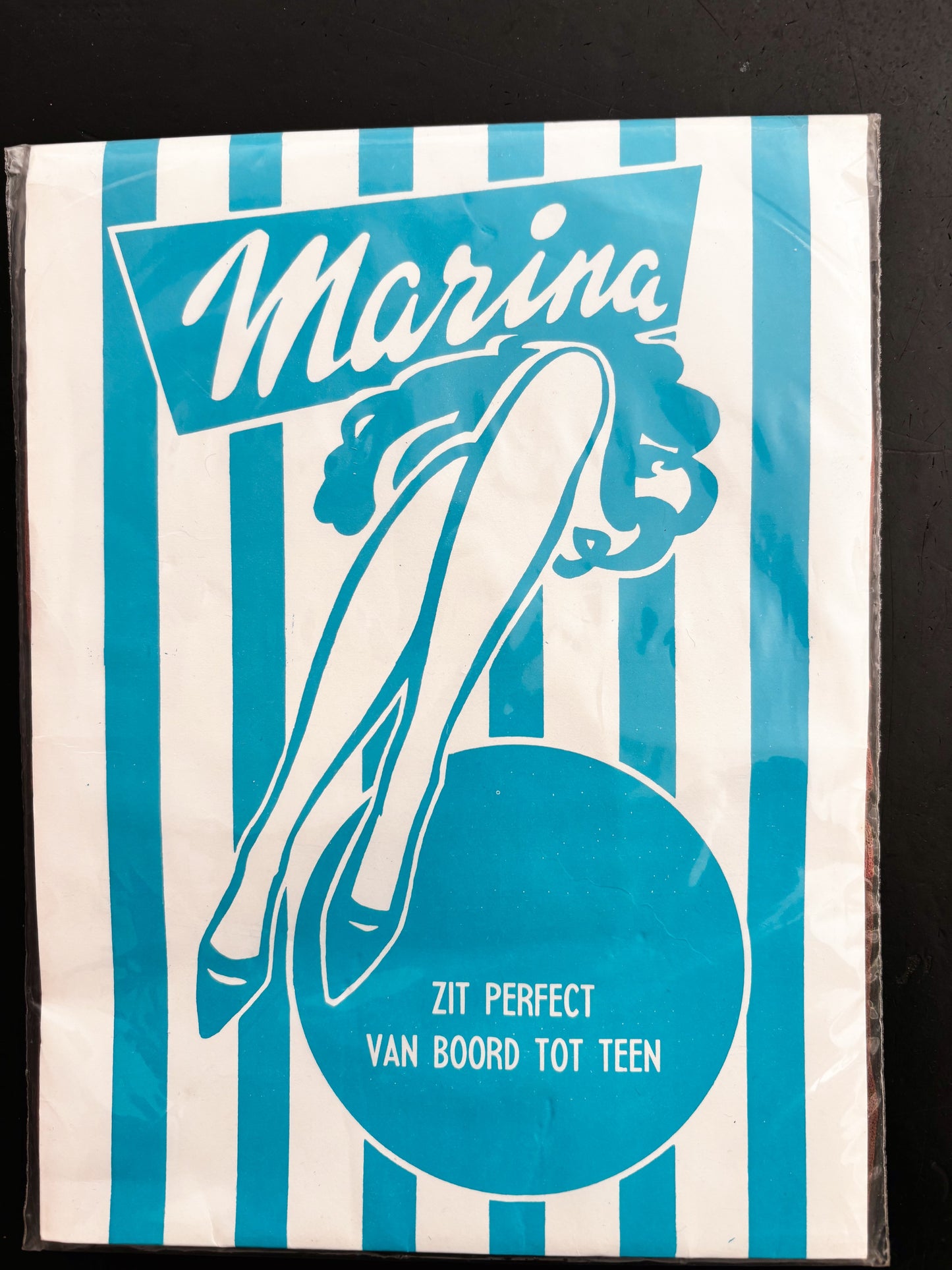 Vintage Seamless Nylon Stockings Size 9 Marina