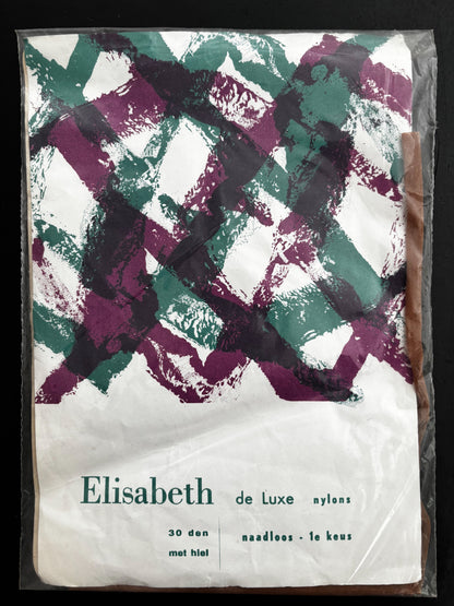 Vintage Seamless Nylon Stockings Size 9 Elisabeth