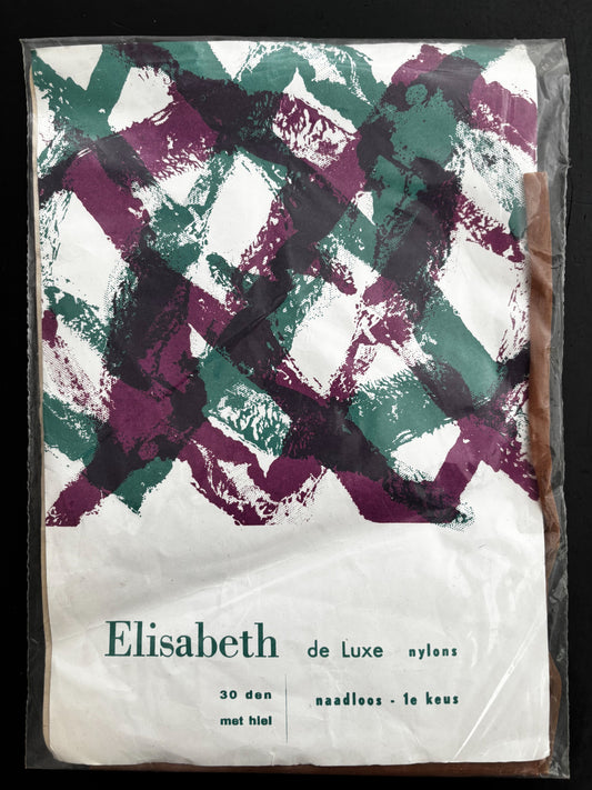 Vintage Seamless Nylon Stockings Size 9 Elisabeth