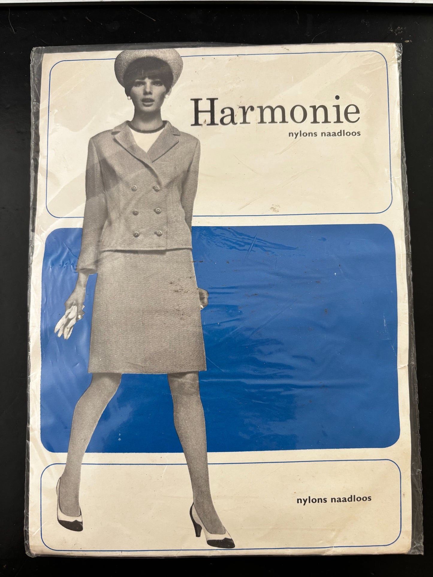 Vintage Seamless Nylon Stockings Size 9 Harmonie