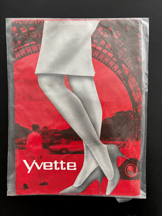 Vintage Seamless Nylon Stockings Size 9½ Yvette