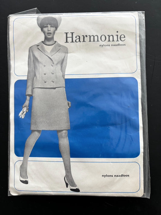 Vintage Seamless Nylon Stockings Size 9½ Harmonie