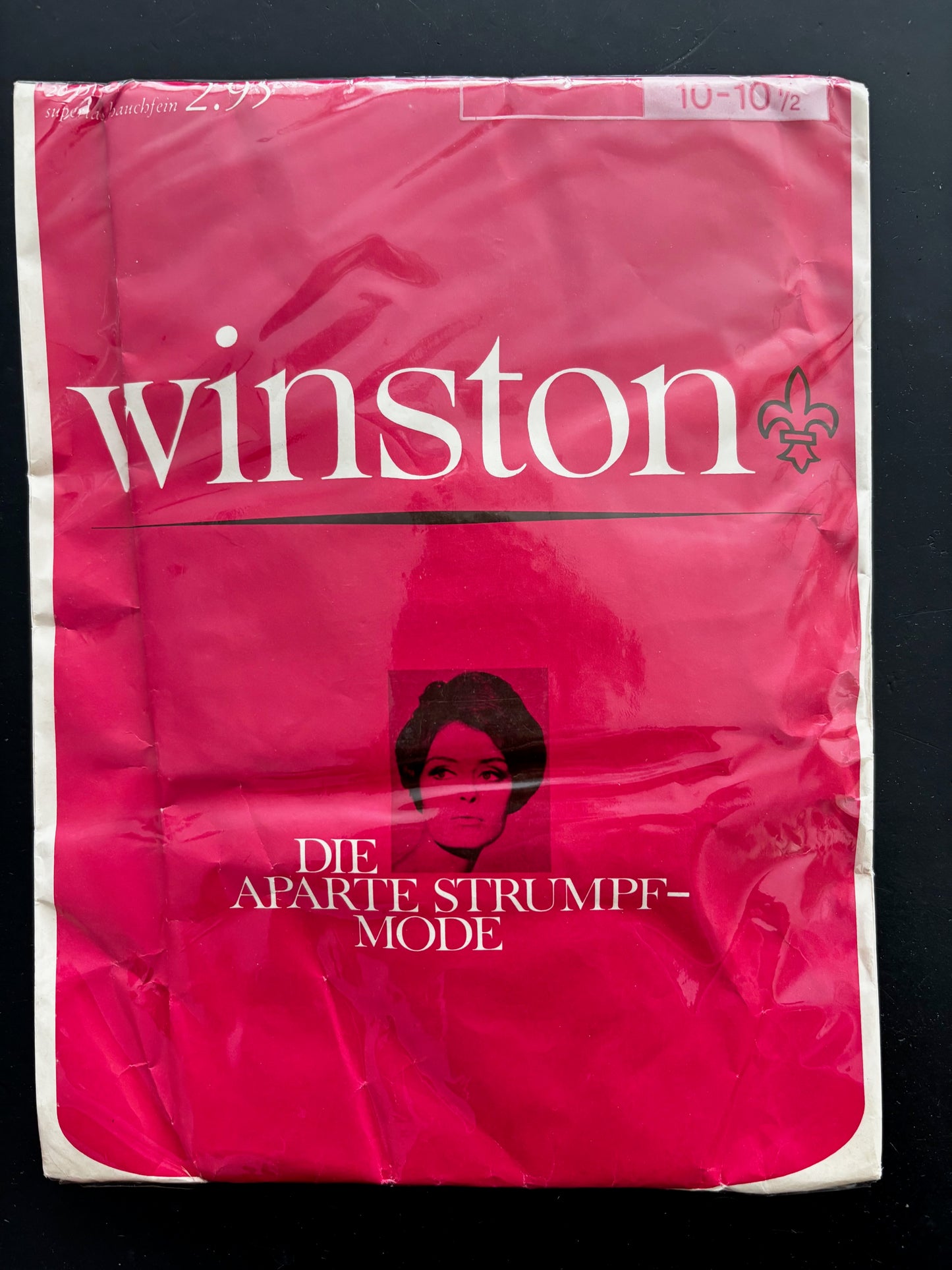 Vintage Seamless Nylon Stockings Size 10-10½ Winston