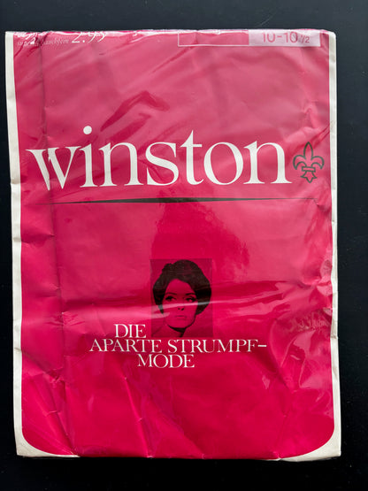 Vintage Seamless Nylon Stockings Size 10-10½ Winston