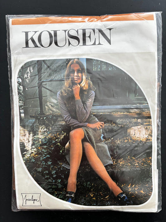 Vintage Seamless Nylon Stockings Size 10½ Kousen Josselyne