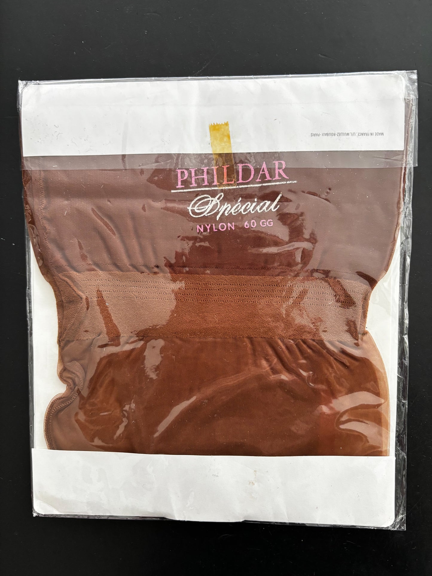 Vintage Seamless Lace Stockings Size 9 Phildar