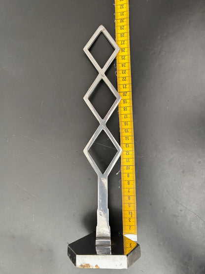 Pair of 1930s Art Deco Chrome Hat Stands