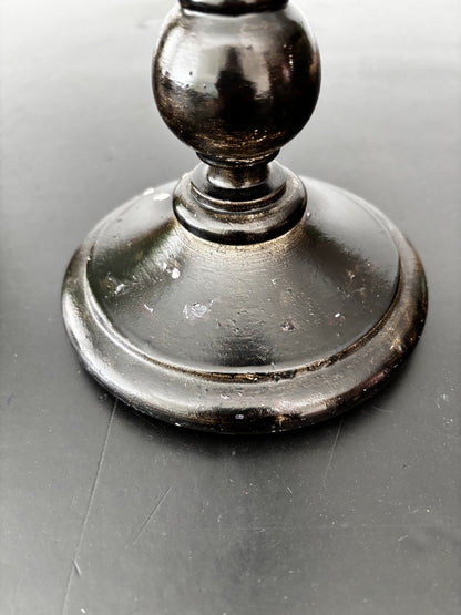 Antique Hat Stand With Turned Column, 40.5 cm / 16"