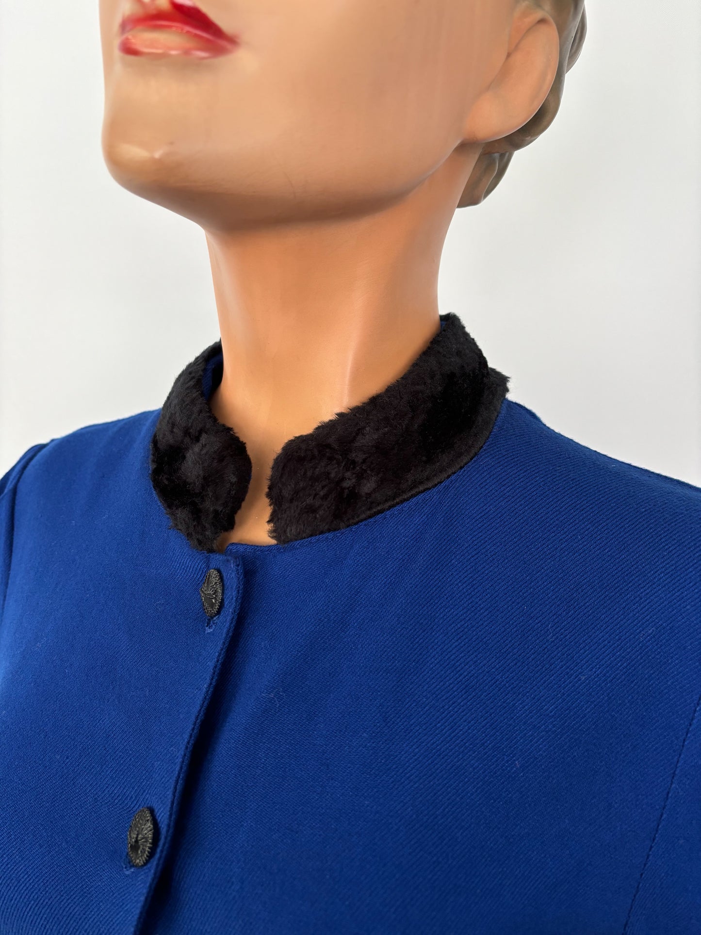 1940s Peplum Blouse Jacket | S/M