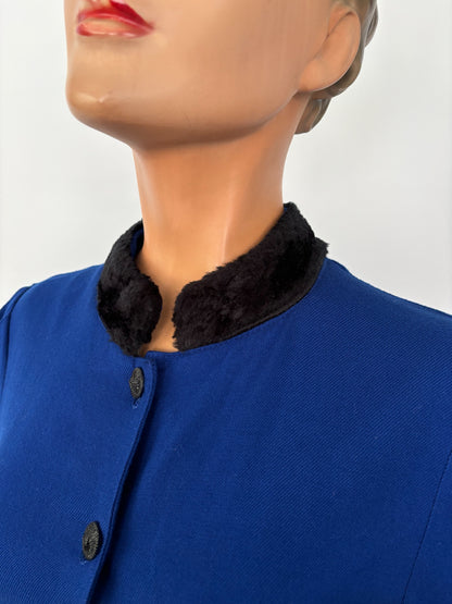 1940s Peplum Blouse Jacket | S/M