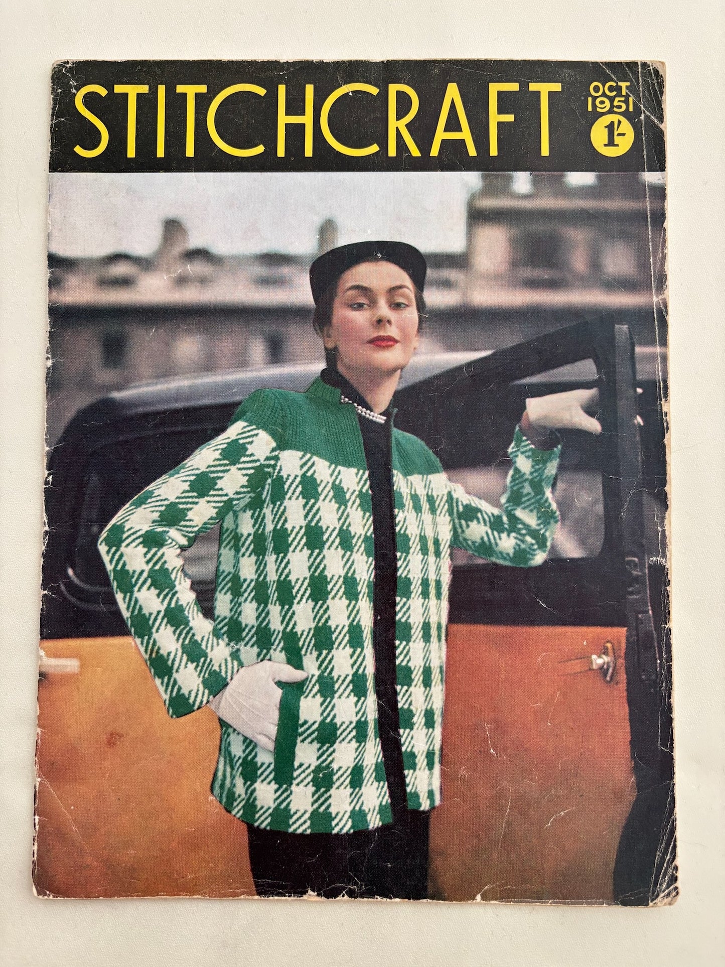 Stitchcraft Magazine October 1951 Crochet Embroidery Patterns