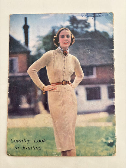Stitchcraft Magazine October 1951 Crochet Embroidery Patterns