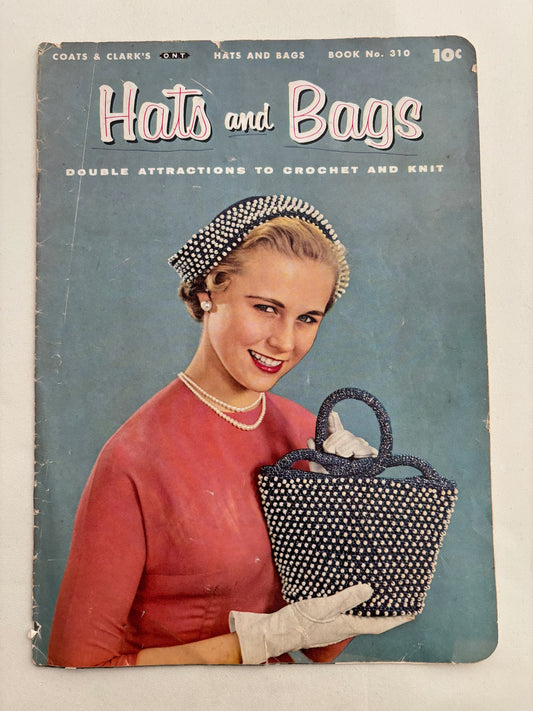 Hats & Bags Book 310 1955 Millinery Handbags Patterns