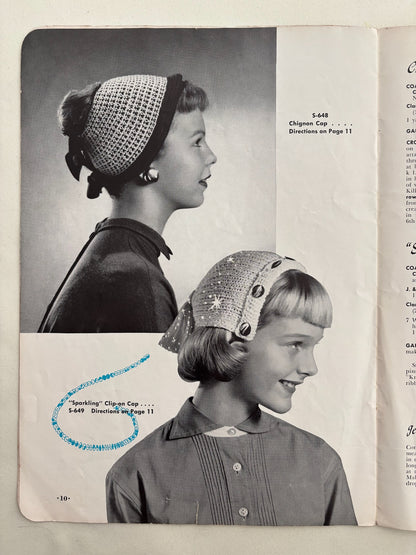 Hats & Bags Book 310 1955 Millinery Handbags Patterns