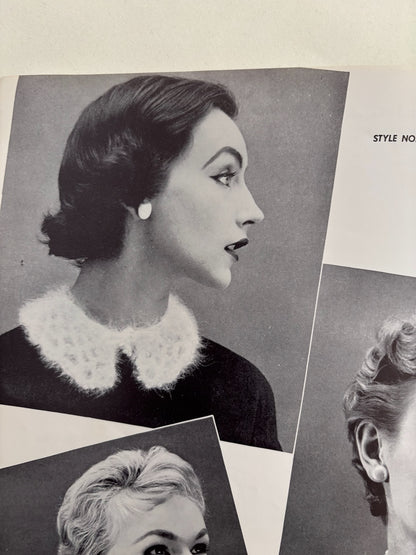 Bernat Gift Bazaar Book 54 1956 Knitting Crochet Patterns