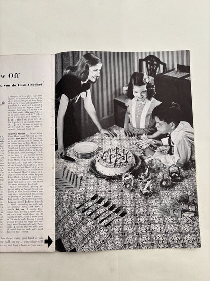 Crochet Instruction Book 1946 Beginner Crochet Patterns