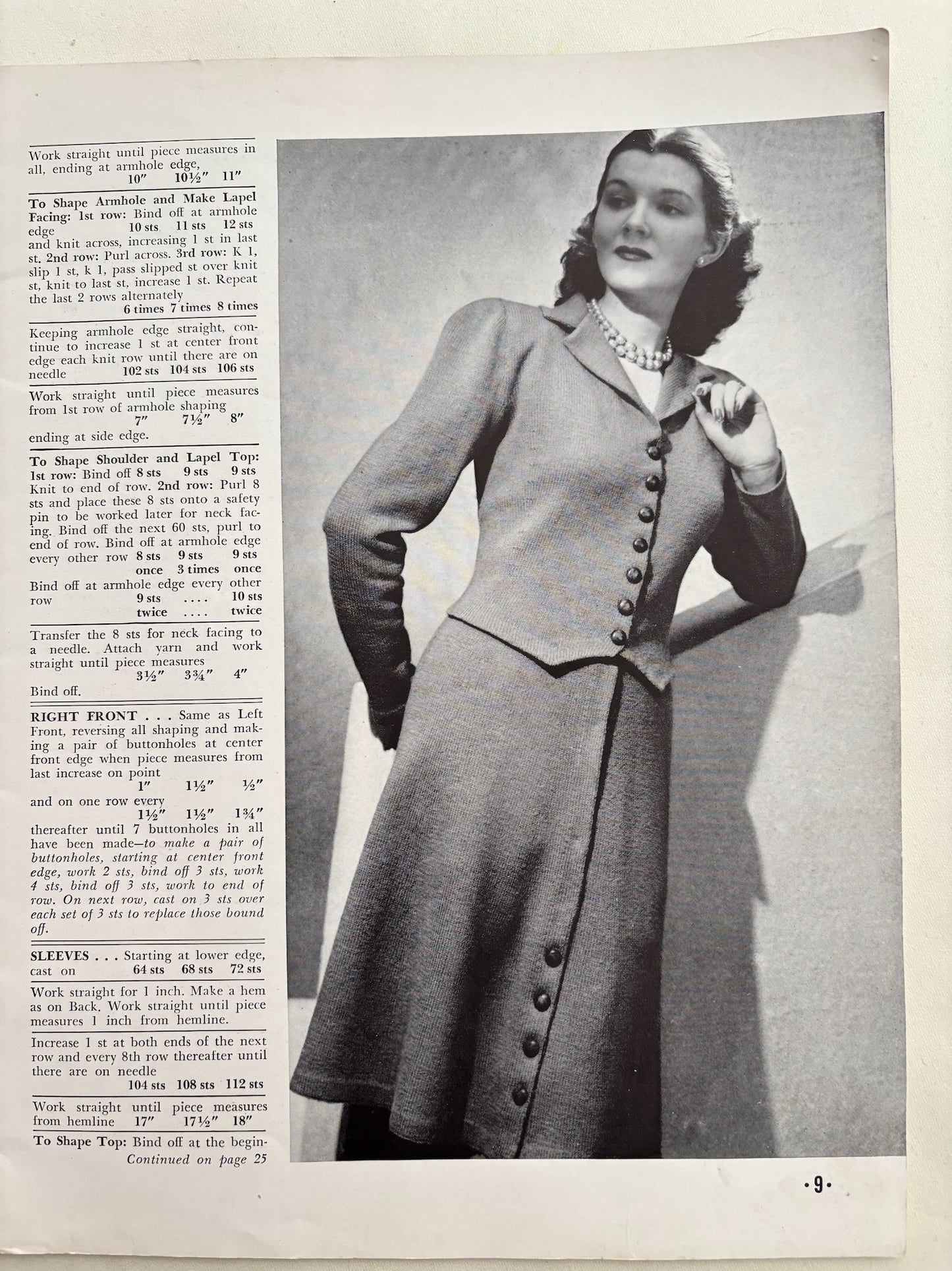 Beehive Book 131 1945 Teen Age Knitting Patterns