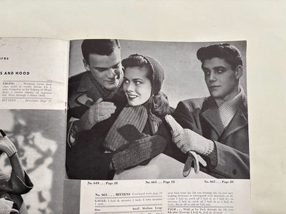 Beehive Book 131 1945 Teen Age Knitting Patterns