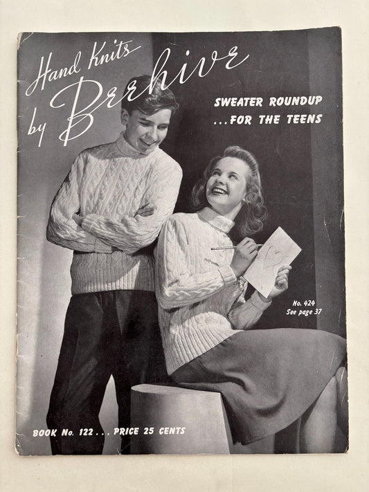 Beehive Book 122 1942 Sweater Roundup for the Teens