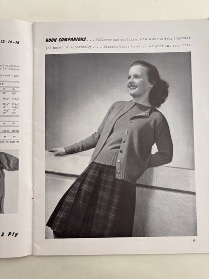 Beehive Book 122 1942 Sweater Roundup for the Teens