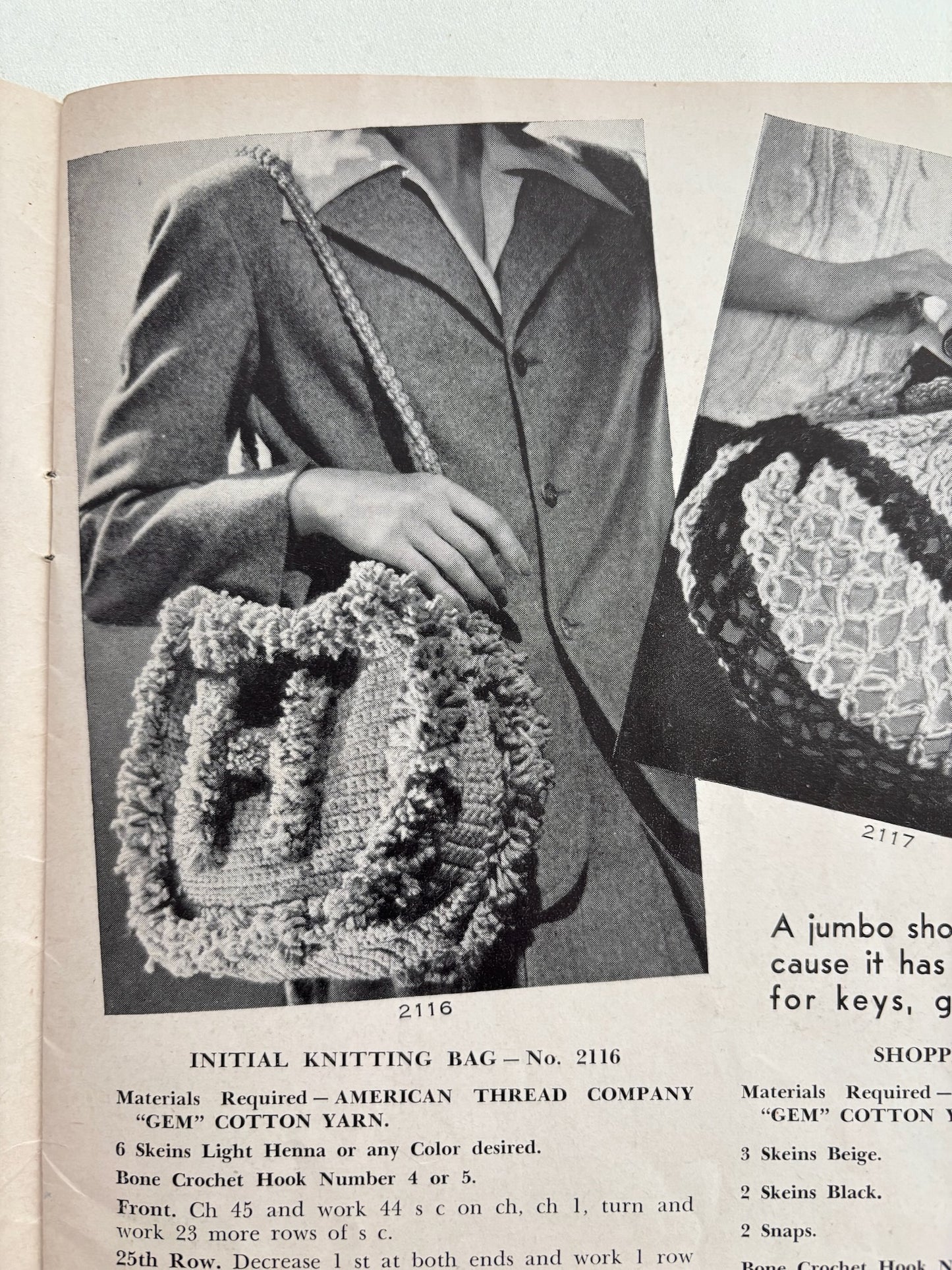 Star Book 21 1942 Knitted and Crocheted Models Pattern Book