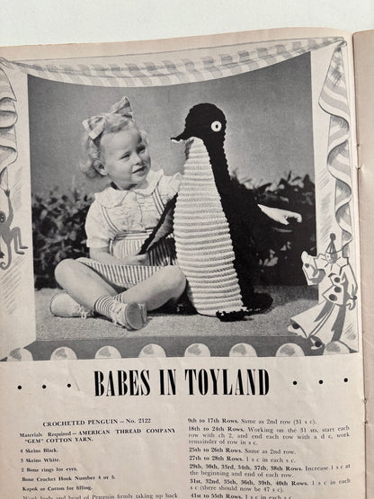 Star Book 21 1942 Knitted and Crocheted Models Pattern Book
