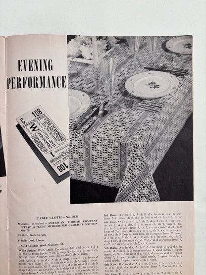 Star Book 21 1942 Knitted and Crocheted Models Pattern Book