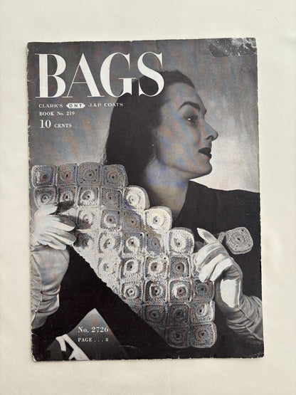 Bags Book 219 1945 Crochet Handbag Patterns