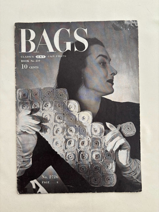 Bags Book 219 1945 Crochet Handbag Patterns