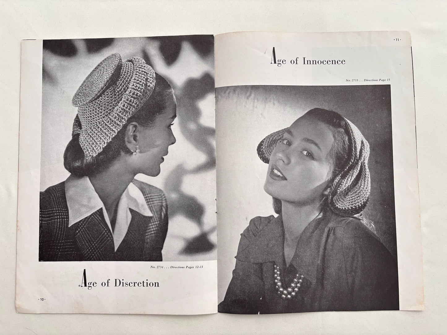Hats Book 220 1945 Crochet Hat and Accessories Patterns