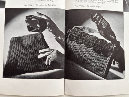 Hats Book 220 1945 Crochet Hat and Accessories Patterns