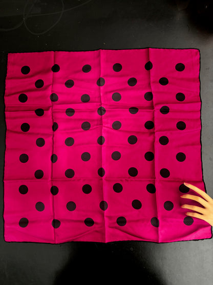 Lot of 6 Vintage Silk Scarves