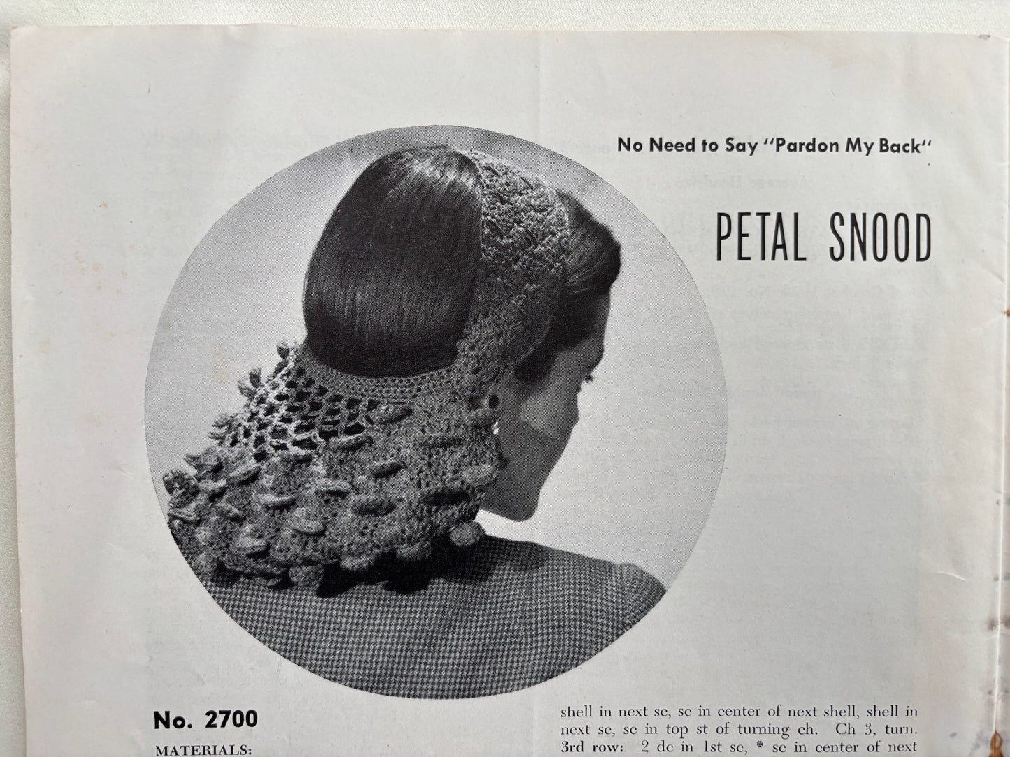 Smart Bags Book 209 1944 Crochet Hats & Bags
