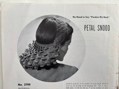 Smart Bags Book 209 1944 Crochet Hats & Bags