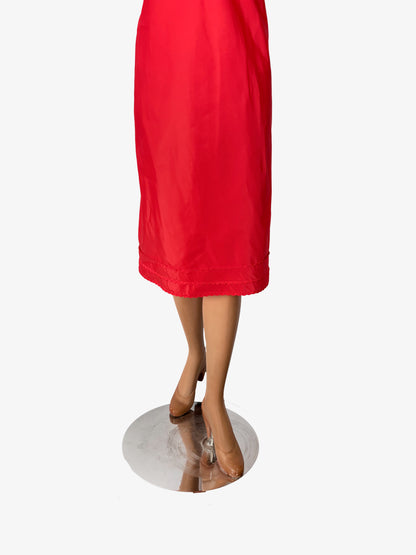 Vintage 1950s Snip-It Slip Dress | M/L