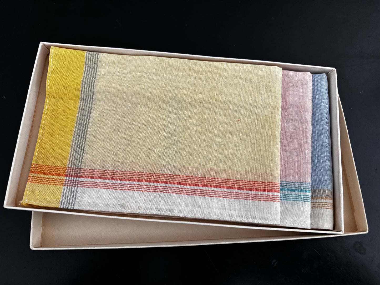 Deadstock Tip Top Handkerchiefs In Original Box Holland 1960s
