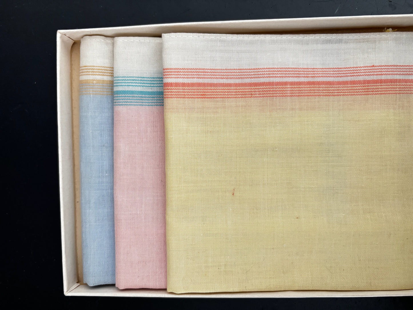 Deadstock Tip Top Handkerchiefs In Original Box Holland 1960s