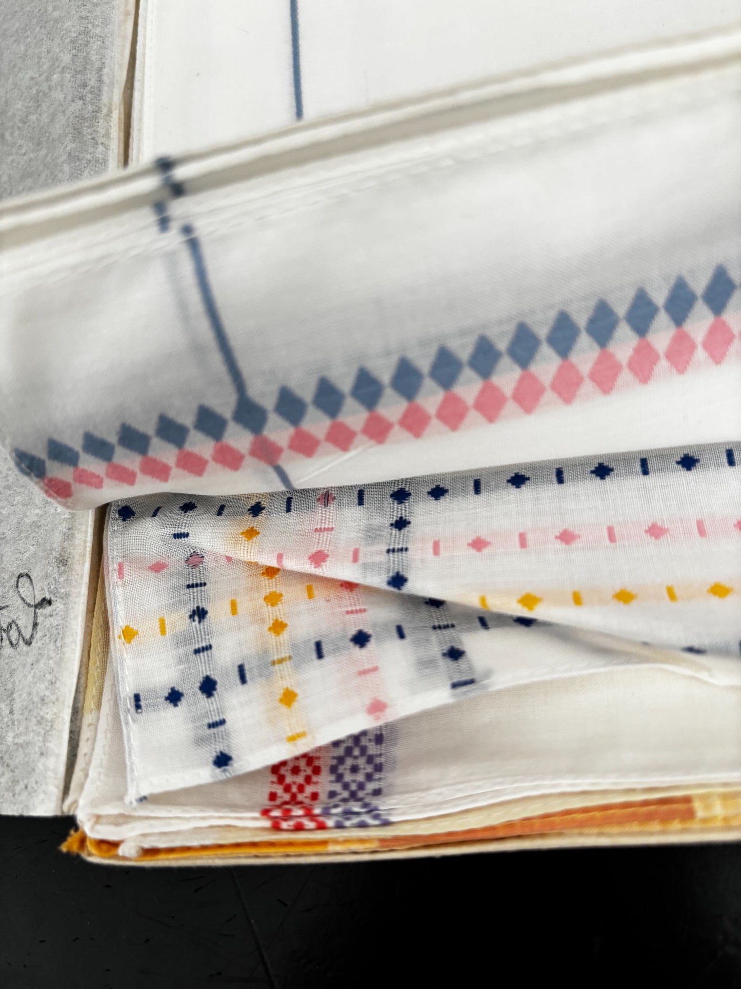 Deadstock Capri Handkerchiefs Cotonificio di Robassomero Italy 1950s