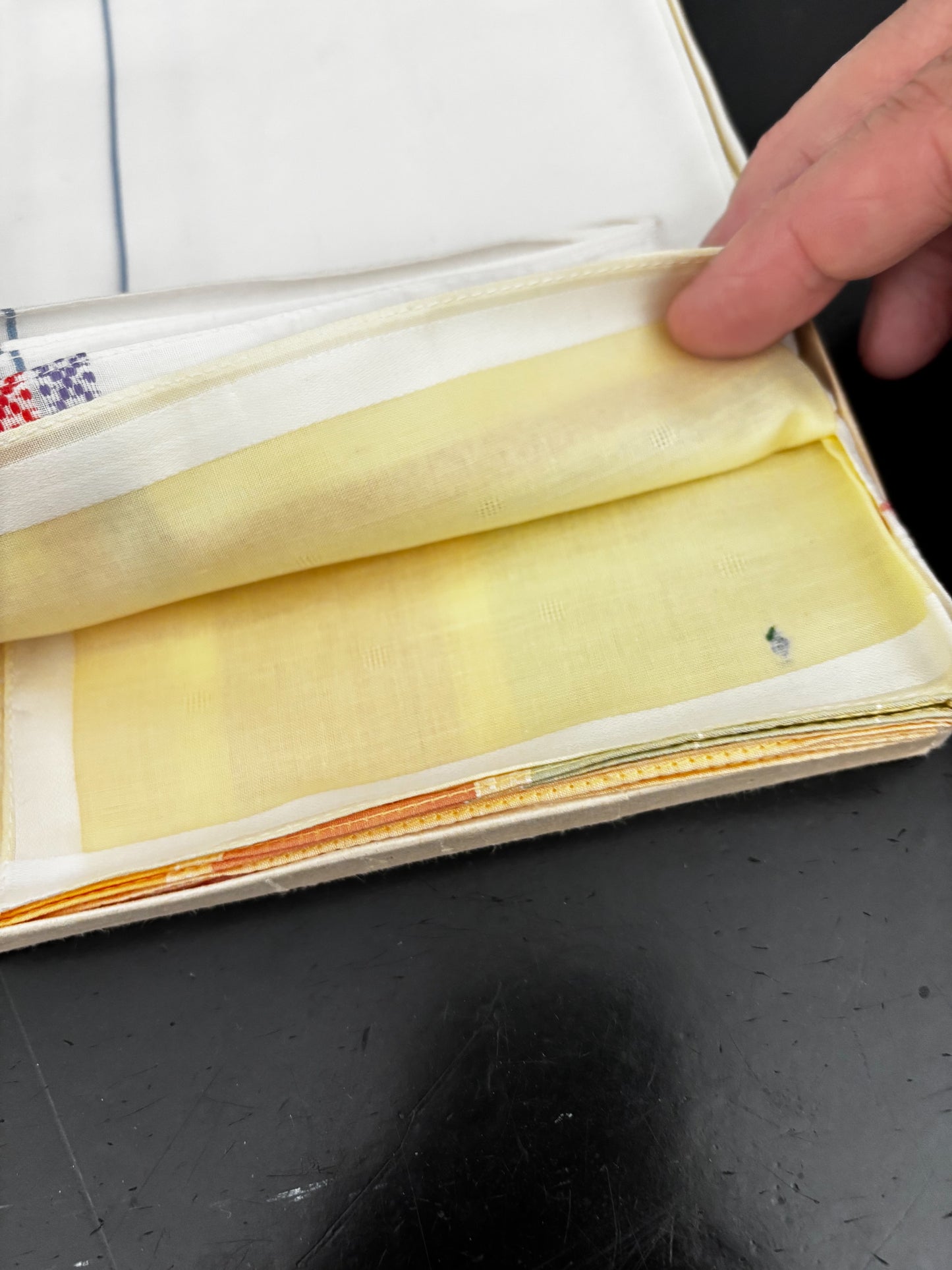 Deadstock Capri Handkerchiefs Cotonificio di Robassomero Italy 1950s