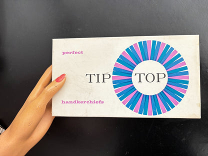 Deadstock Tip Top Handkerchiefs In Original Box Holland 1960s