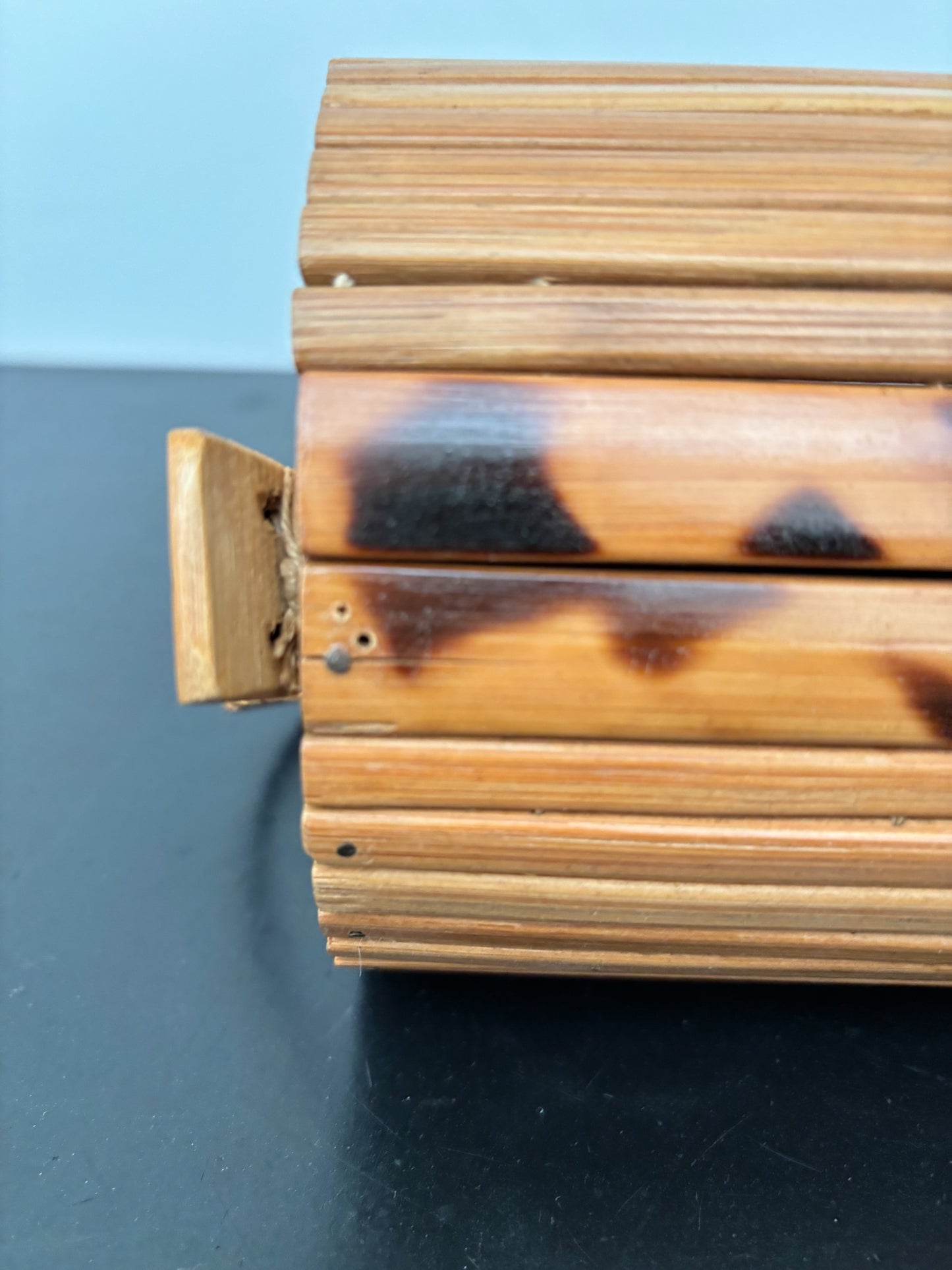 1950s/60s Bamboo Barrel Handbag