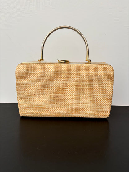 1960s Woven Box Handbag