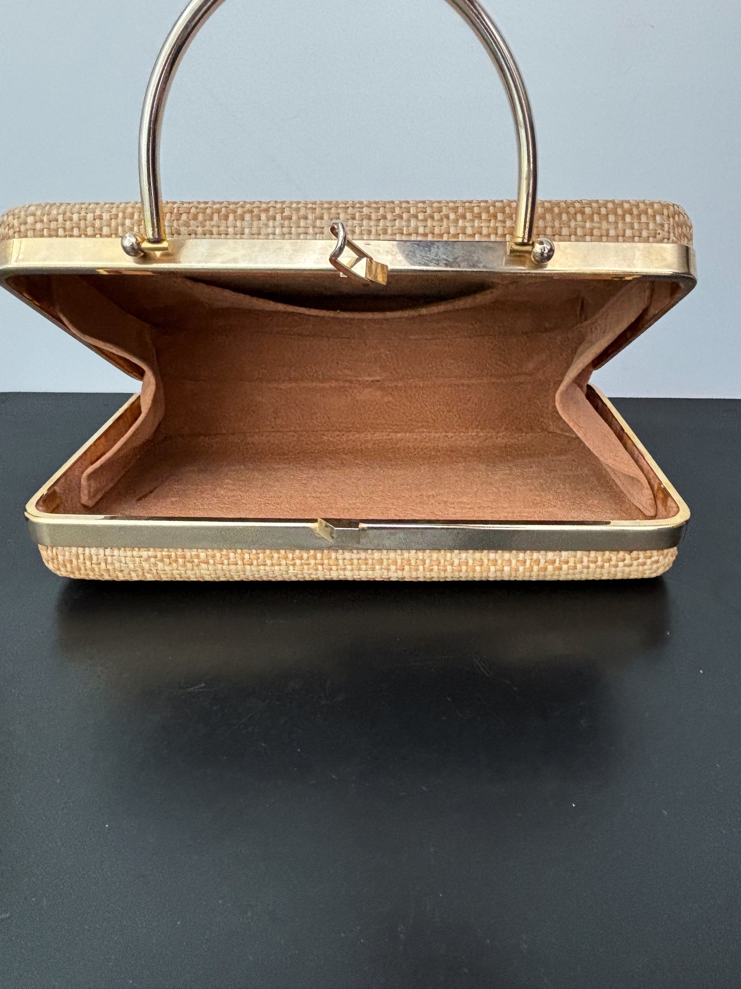 1960s Woven Box Handbag