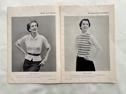 Crochet in Wool 1950 Woman’s Day Crochet Booklet