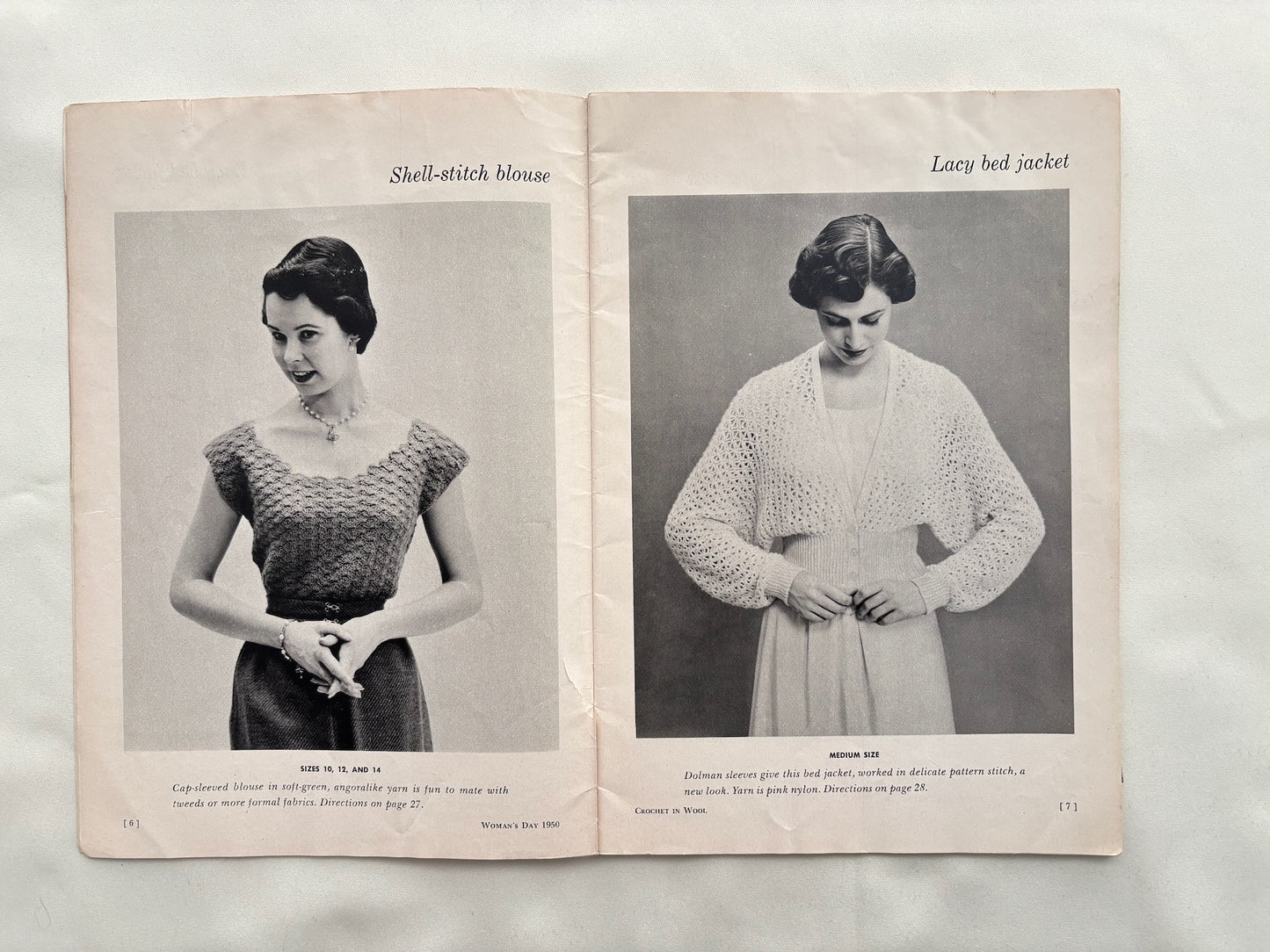 Crochet in Wool 1950 Woman’s Day Crochet Booklet