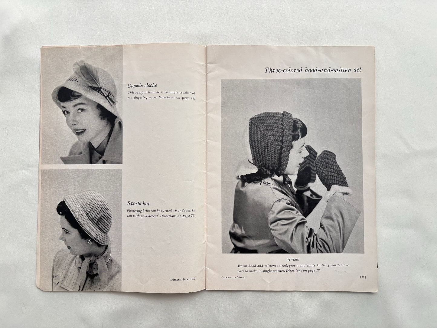 Crochet in Wool 1950 Woman’s Day Crochet Booklet