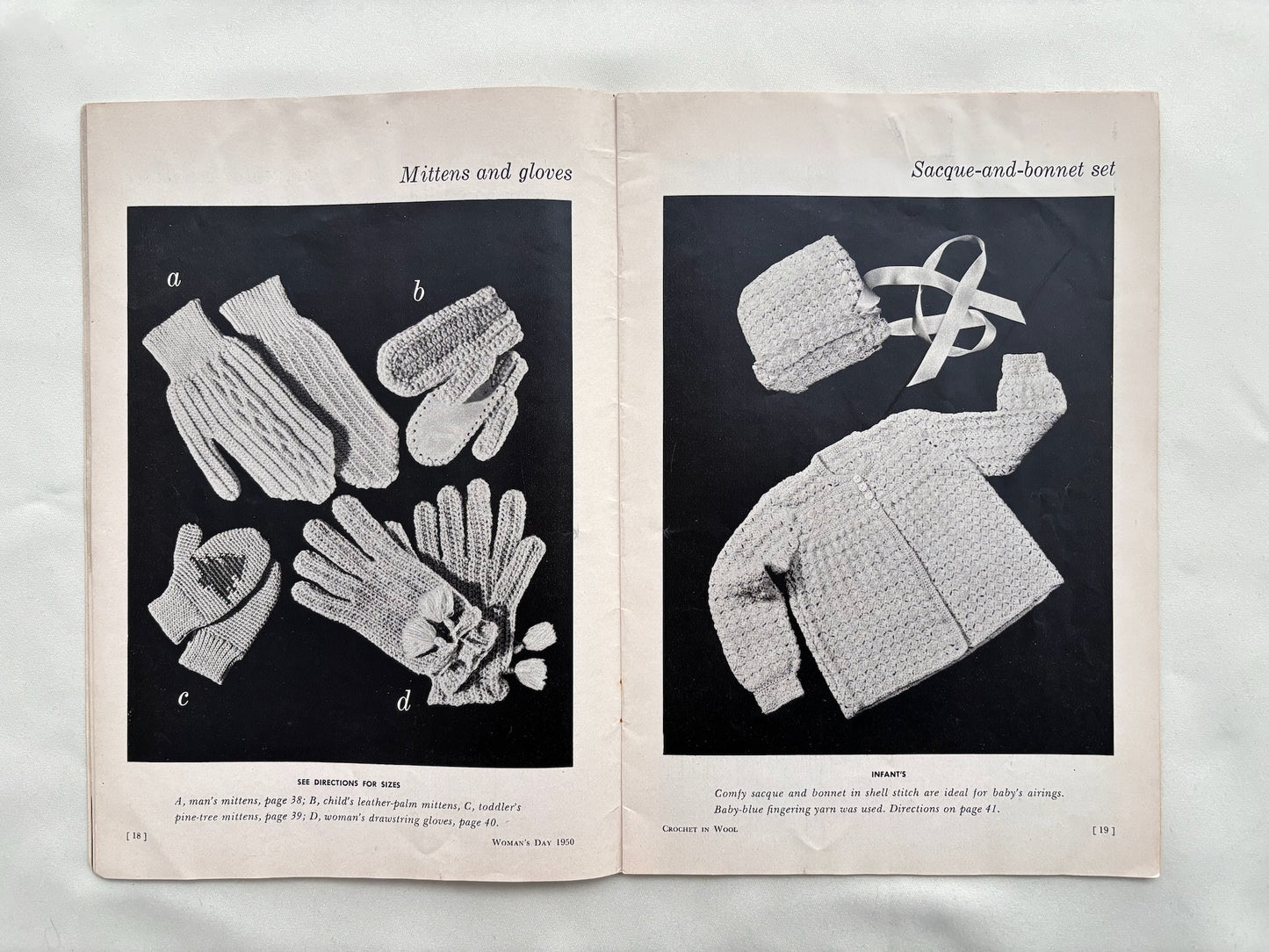 Crochet in Wool 1950 Woman’s Day Crochet Booklet